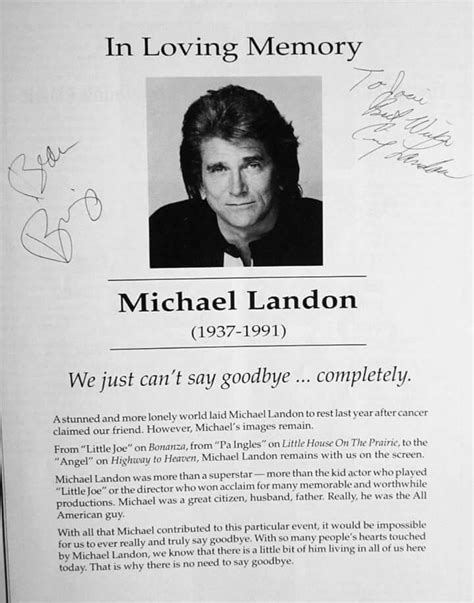 an was ist michael landon gestorben